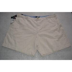 45822 Chaps Ralph Lauren Shorts Khakis Tan Size 50 Big & Tall Mens NEW